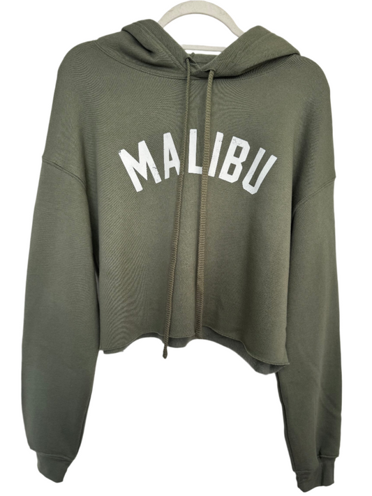 Malibu Cropped Hoodie