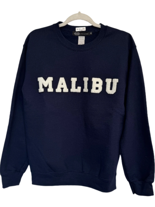 Malibu Letterman Crewneck
