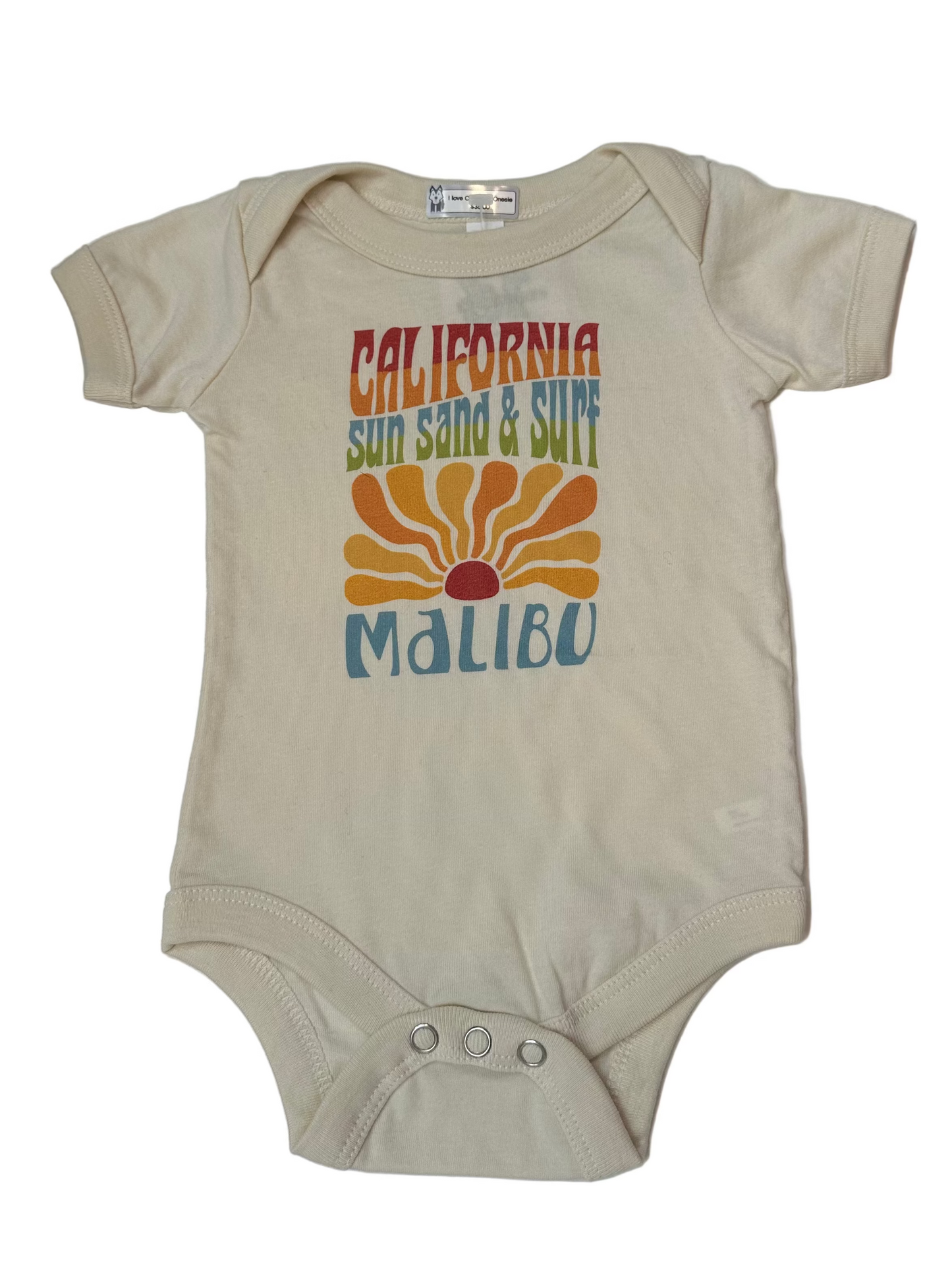 Cali Sun and Surf Onesie