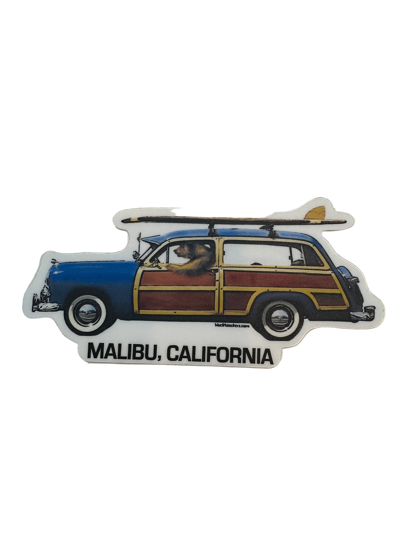 Bear Driving Sticker - Large