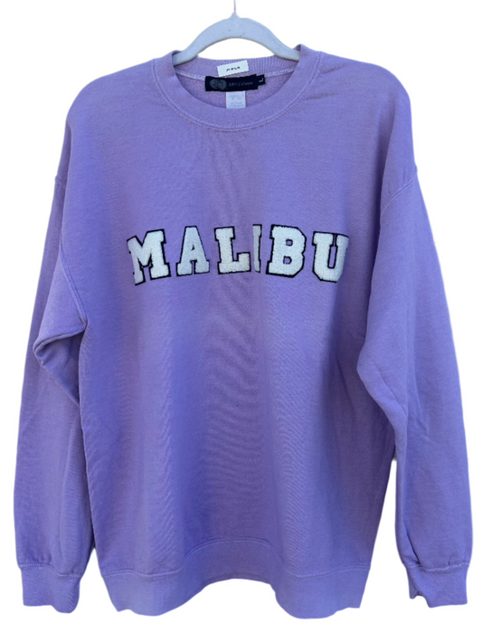 Malibu Letterman Crewneck