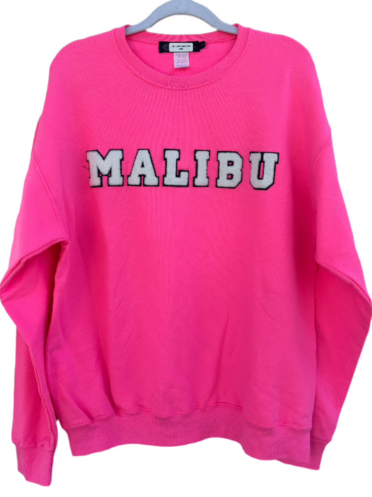 Malibu Letterman Crewneck