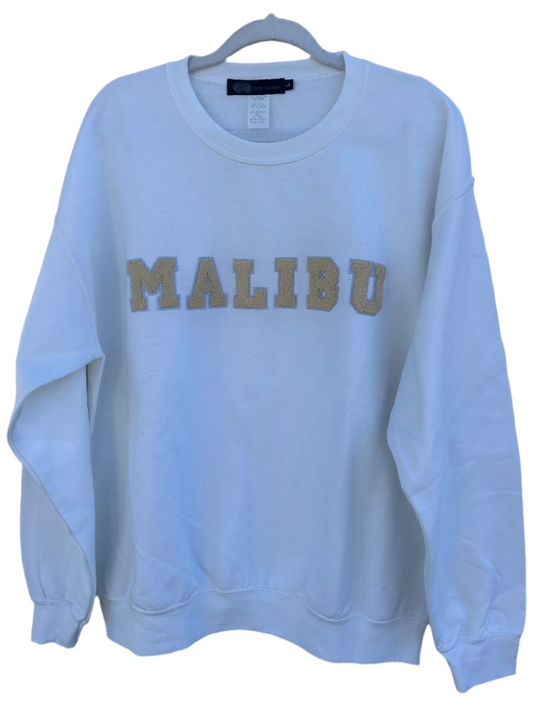 Malibu Letterman Crewneck