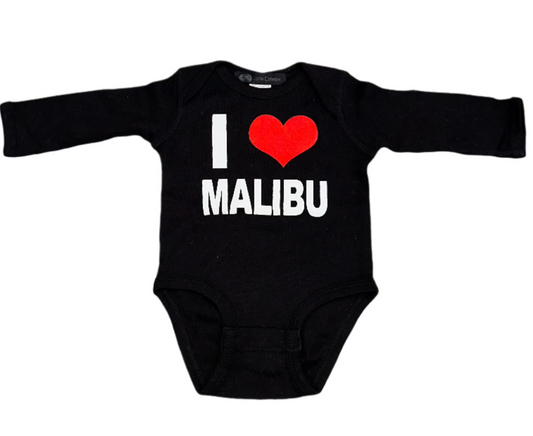 Baby "I Love Malibu" Onesie