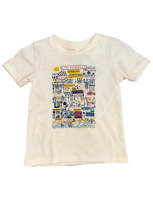 Morado Los Angeles Kids T-Shirt