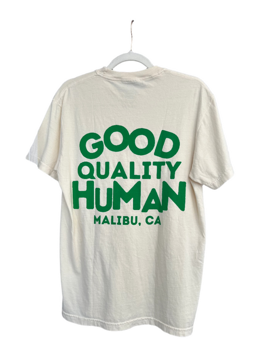 GOOD QUALITY HUMAN TEE MALIBU
