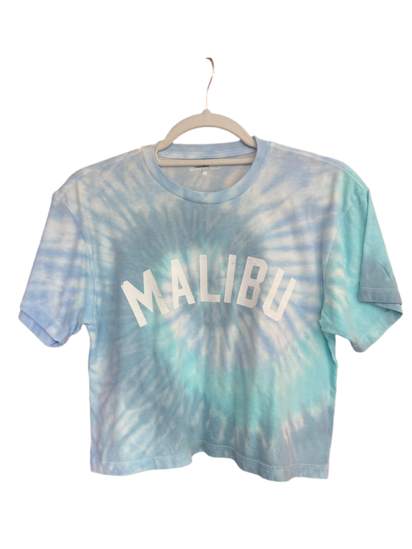 Malibu Cropped Tie Dye T-Shirt