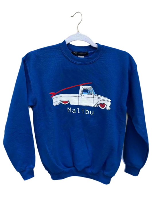 Kids Malibu Truck Crewneck