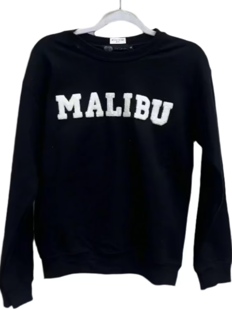 Malibu Letterman Crewneck