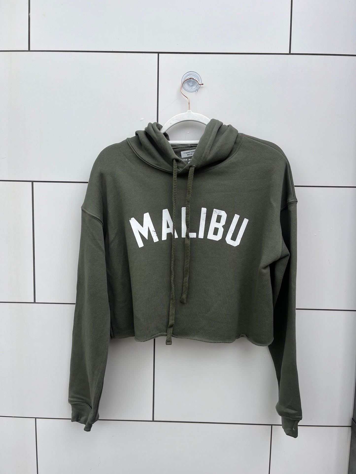 Malibu Cropped Hoodie