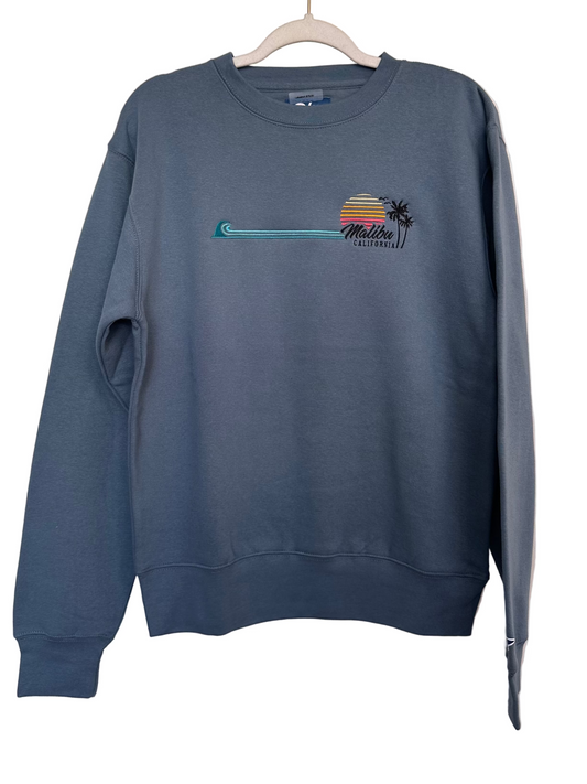 Malibu Wave Crewneck