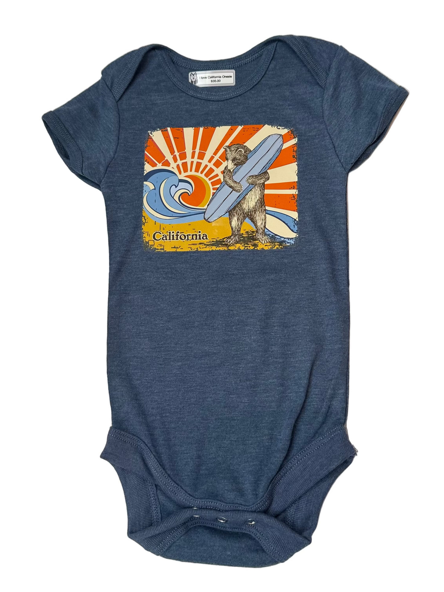 I Love You Cali Onesie