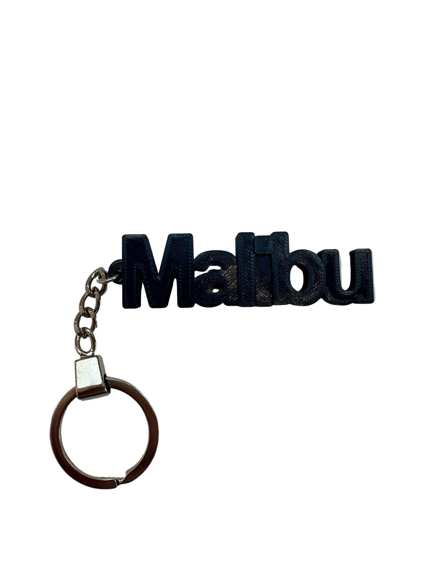 3D Printed Malibu Keychain - Navy Blue