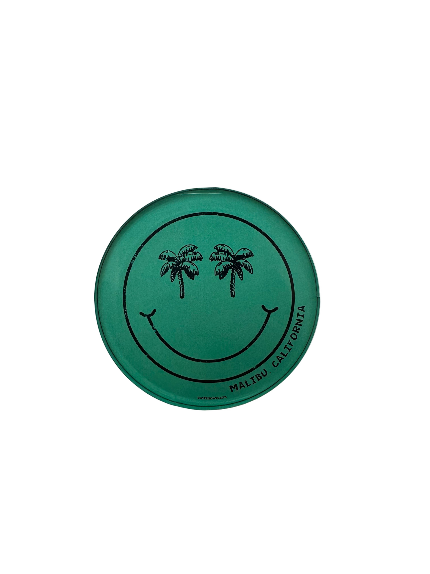 Smiley Face Magnet - Green