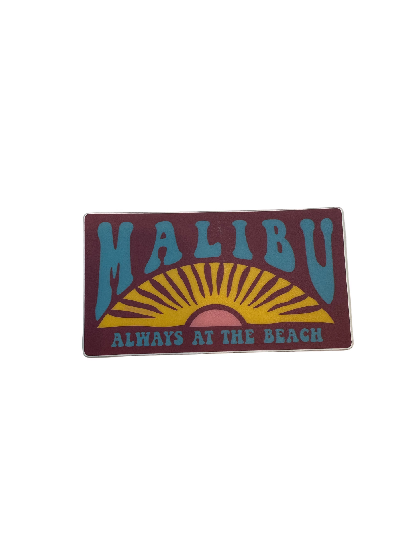 Malibu Sun Sticker - Large