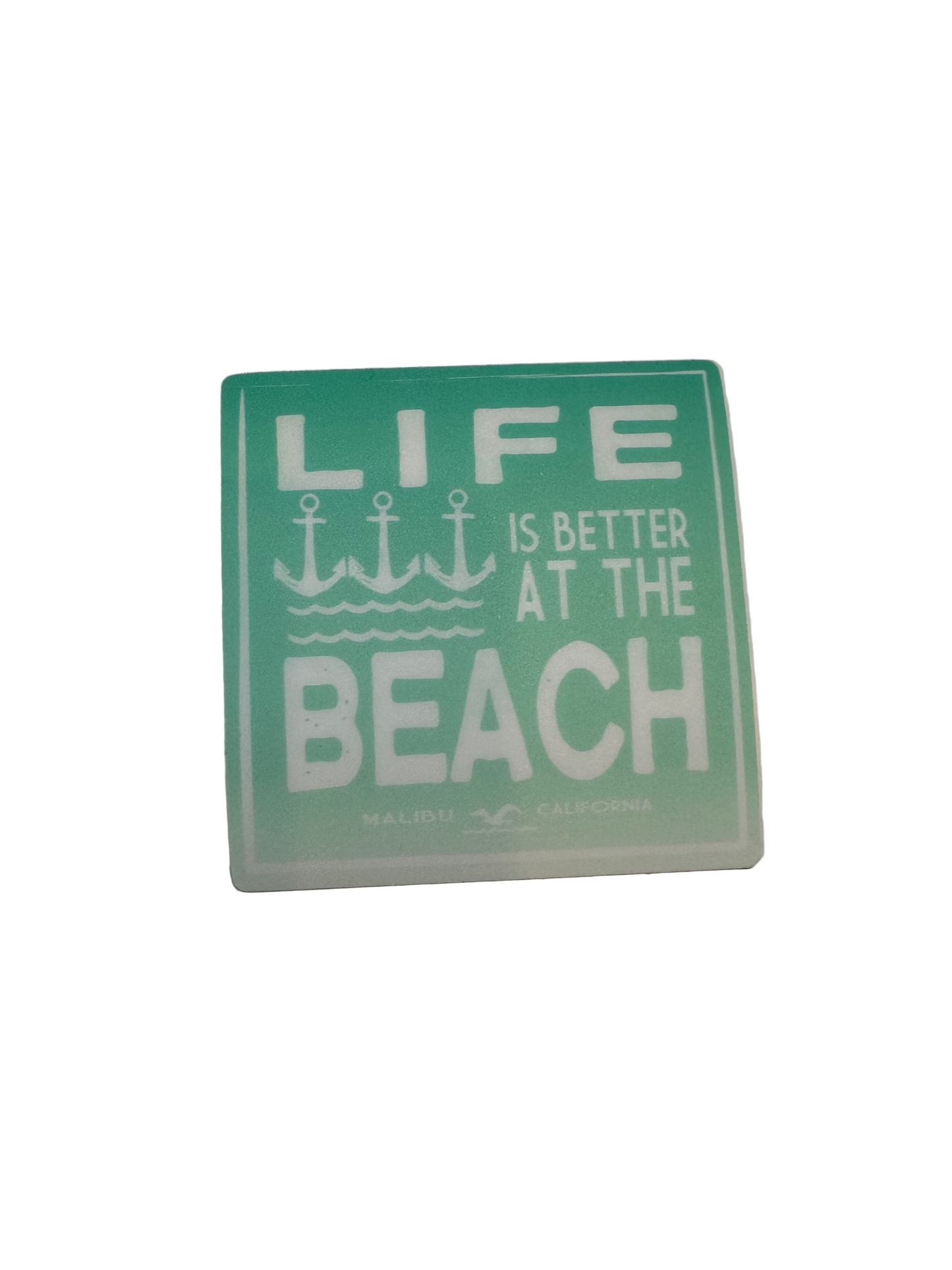 Life is a Beach Sticker - Large