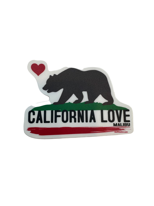 California Love Bear Sticker - Large