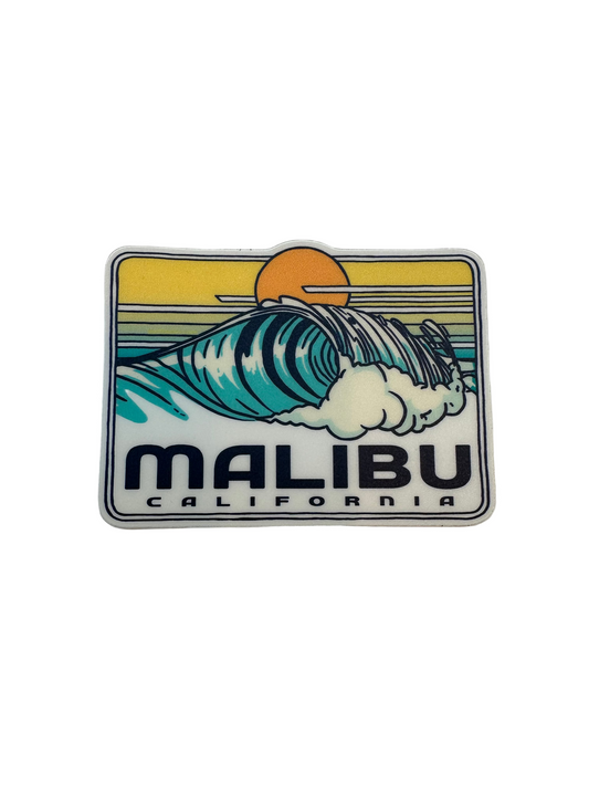 Malibu Wave Sticker