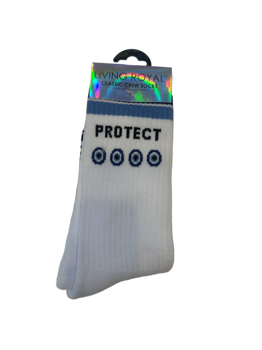 Living Royal Protect Evil Eye Socks