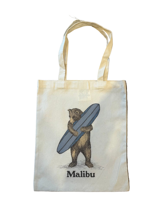 Surfing Bear Tote