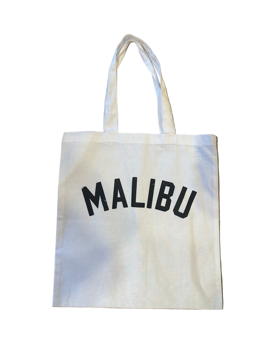 White Malibu Tote Bag